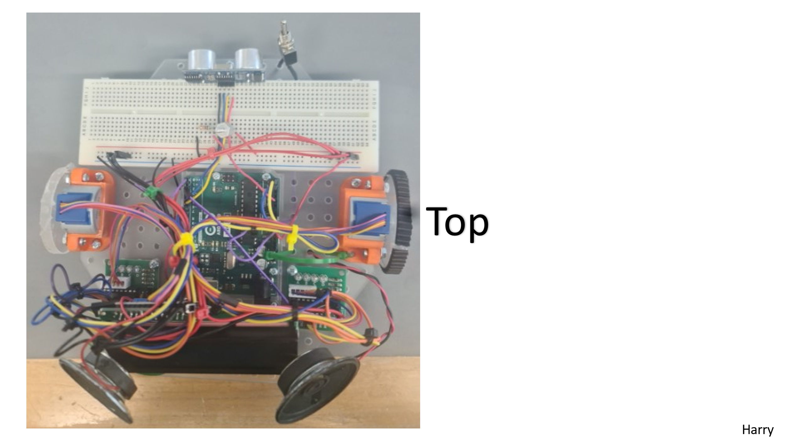 Combat Robot Top View